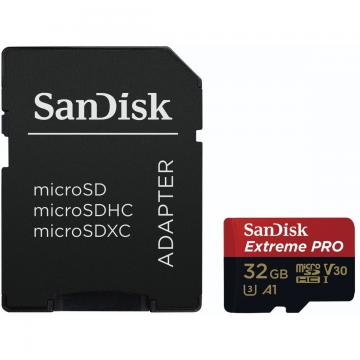 Sandisk microSDXC Extreme PRO 32GB V30 95MB/s +...