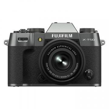 Fujifilm X-T50 + XC15-45 Charcoal Silver