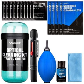 VSGO Optical Cleaning Kit Travel Bleu