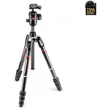 Manfrotto Befree GT Carbone black 4 sections +...