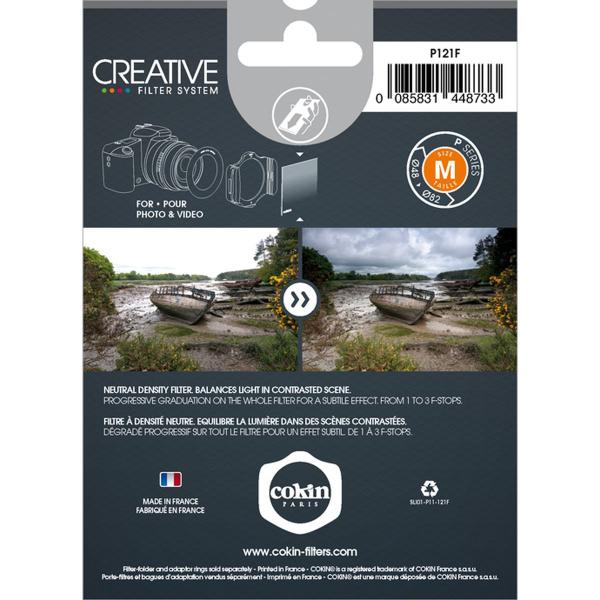 Cokin Filter P121F Neutral Grey G2-full (ND8) (0.9)