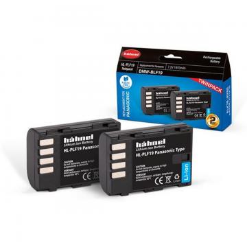 Hahnel HL-PLF19 Panasonic Type Twinpack...