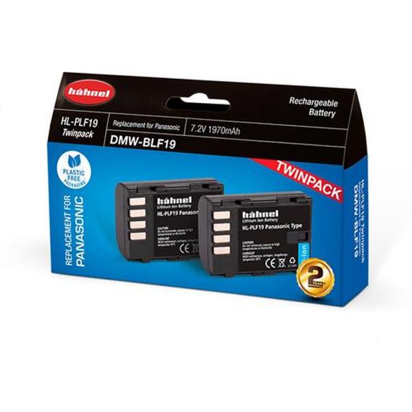 Hahnel HL-PLF19 Panasonic Type Twinpack (DMW-BLF19 Panasonic)