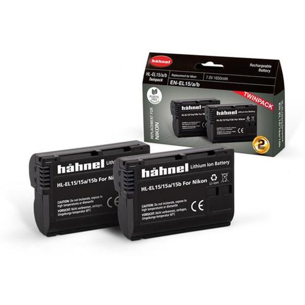 Hahnel HL-EL15HP Nikon Type Twinpack (EN-EL15/a/b Nikon)