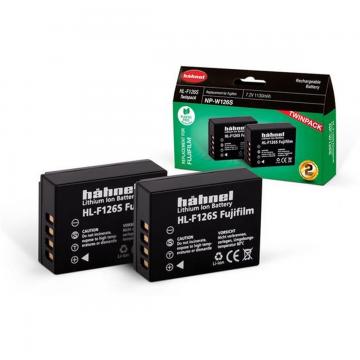 Hahnel HL-F126s Fuji Type Twin Pack (NP-W126S...