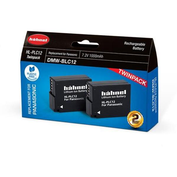 Hahnel HL-PLC12 Panasonic Type Twin Pack (DMW-BLC12 Panasonic)