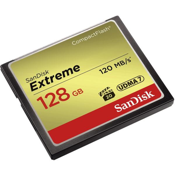 Sandisk CF Extreme 128GB 120MB/s 85MB write UDMA 7