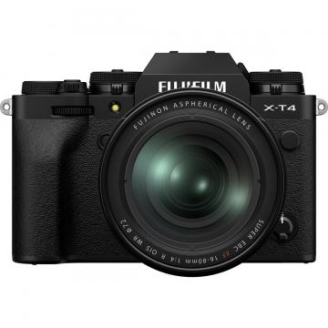 Fujifilm X-T4  Black + XF16-80mm F4 R OIS WR Kit