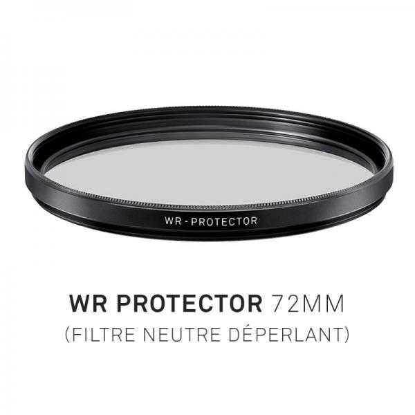 Sigma Filtre neutre déperlant Protector WR 72mm