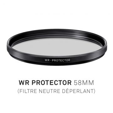 Sigma Filtre neutre déperlant Protector WR 58mm