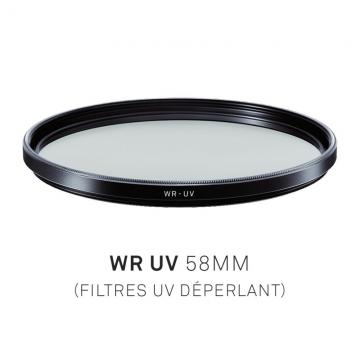 Sigma Filtre UV déperlant 58mm