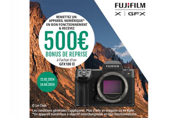 GFX100 II EN ACTION DE REPRISE -500€