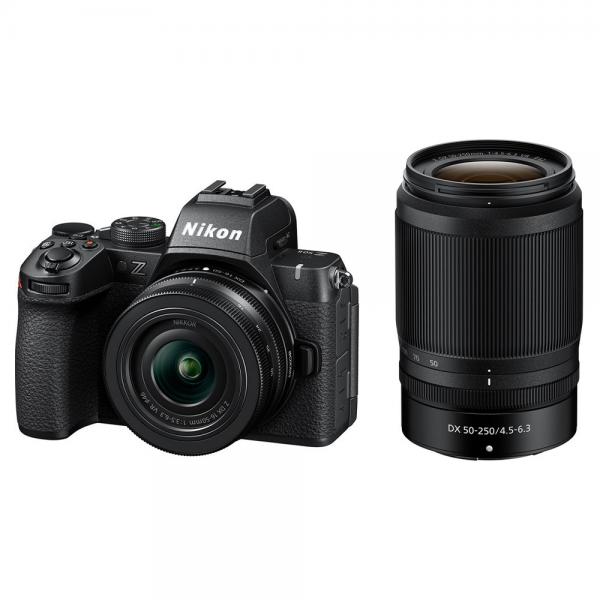 Nikon Z50II + 16-50mm DX + 50-250mm DX