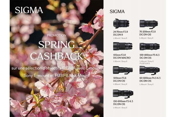 SIGMA SPRING Cashback