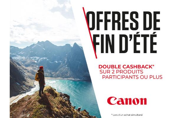 CANON DOUBLE CASBACK