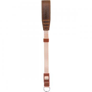 Dorr Camera Wrist Strap Root Leather Dark Brown...