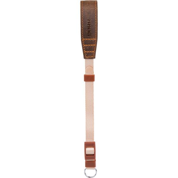 Dorr Camera Wrist Strap Root Leather Dark Brown 25x2cm