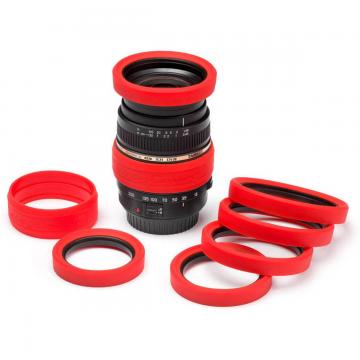 Lens Rim For 52mm Red