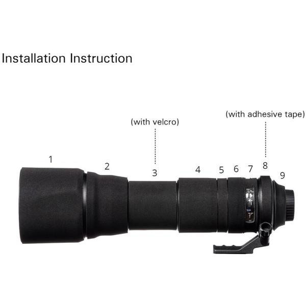 easyCover Lens Oak For SP 150-600mm f/5-6.3 DI VC USD BK