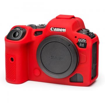 easyCover Body Cover Pour Canon R5 / R6 Red