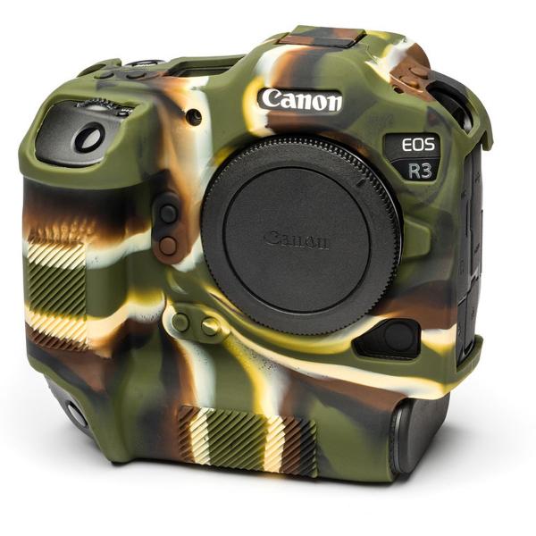 easyCover Body Cover Pour Canon R3 Camouflage