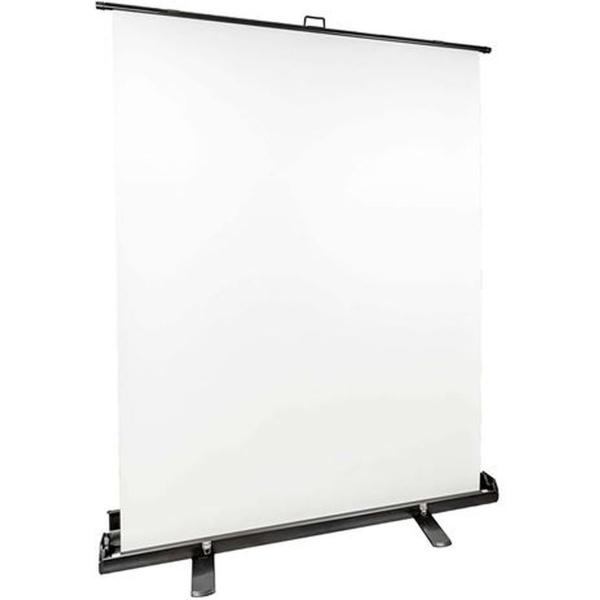 StudioKing RollUp Background screen FB-150200FW 150x200cm Blanc