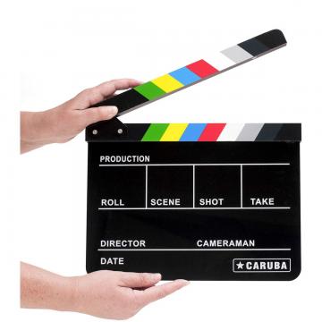 Caruba Professionele Director Clapper Black/BW