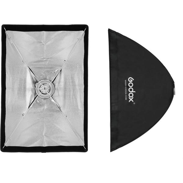 Godox Softbox parapluie Bowens 60x90 avec Grid