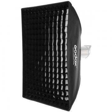 Godox Parapluie Softbox Bowens 70x100 avec Grid