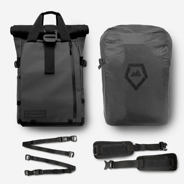 The PRVKE 21 Liter Black Travel Bundel