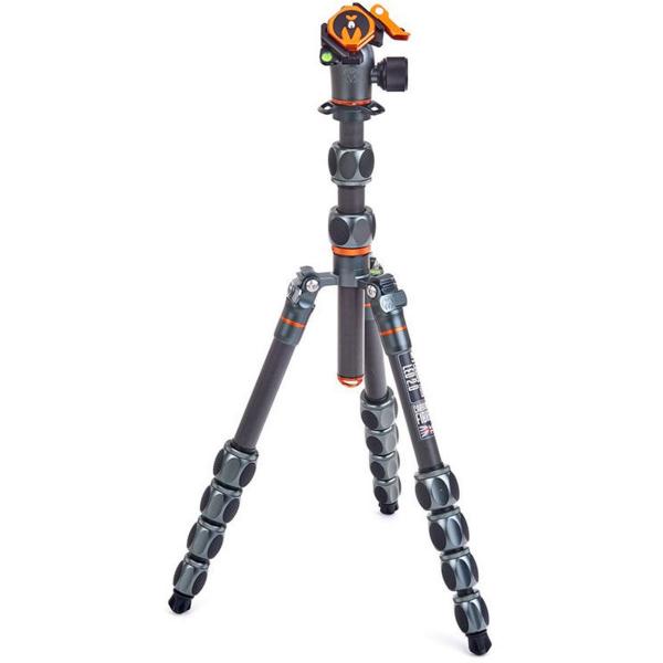 3 Legged Thing Pro 2.0 Leo Carbon tripod+AirHedPro LV Gris