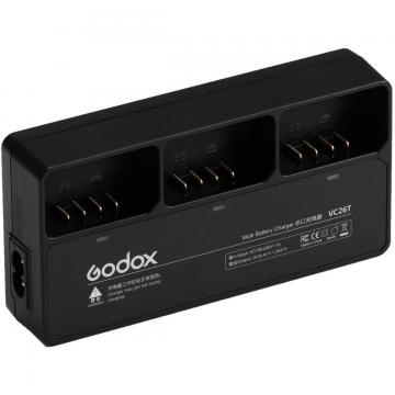 Godox Chargeur Multiple pour batterie V1 et...