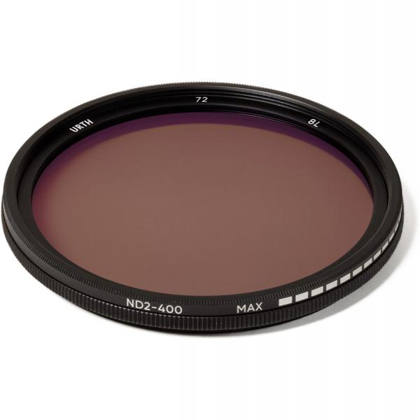 72mm ND2-400 (1-8.6 Stop) Variable ND Lens Filter