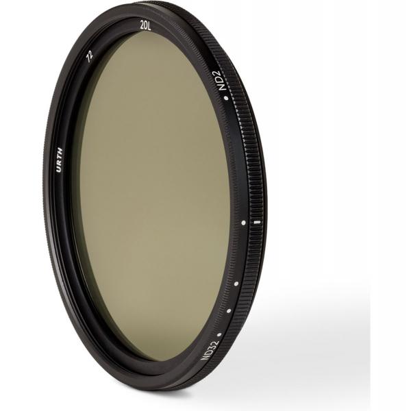 Urth 72mm ND2-32 (1-5 Stop) Variable ND Lens Filter (Plus+)