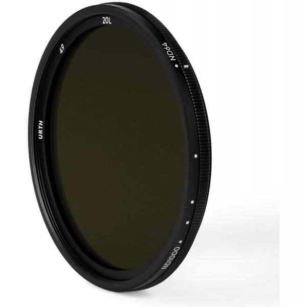 Urth 49mm ND64-1000 (6-10 Stop) Variable ND Lens Filter (Plus+)