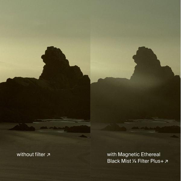 55mm Magnetic Ethereal 1/4 Black Mist Lens Filter (P...