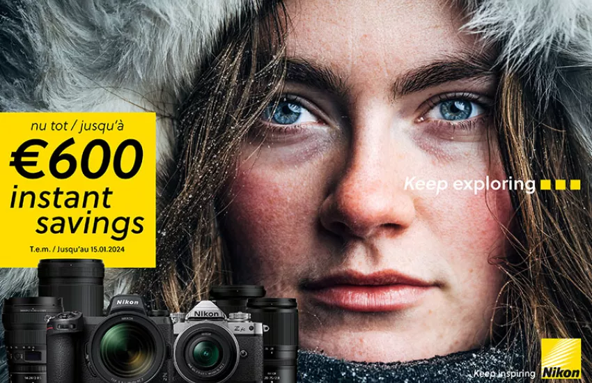 Jusqu’à 600 € de remise NIKON