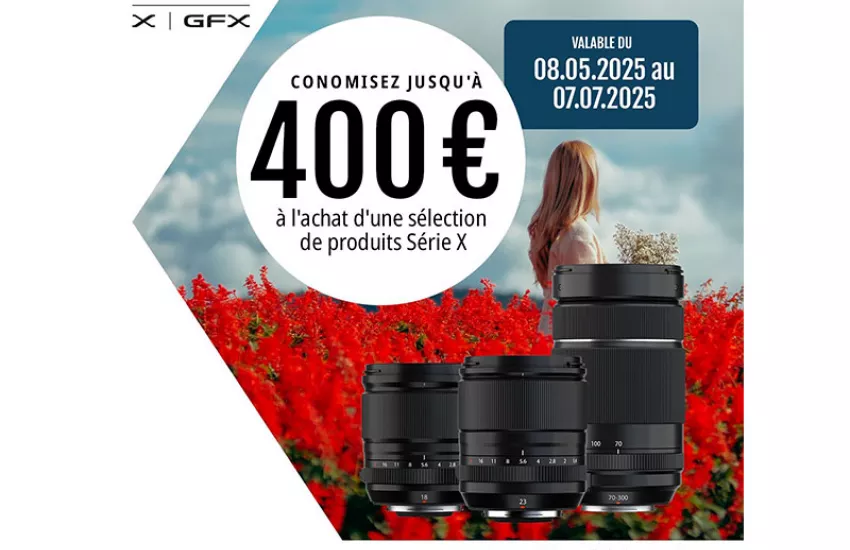 FUJIFILM CASHBACK Mai - Juillet