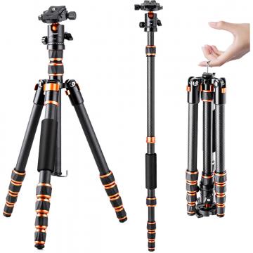 K&F Tripod BA225 Carbon Ultra Compact