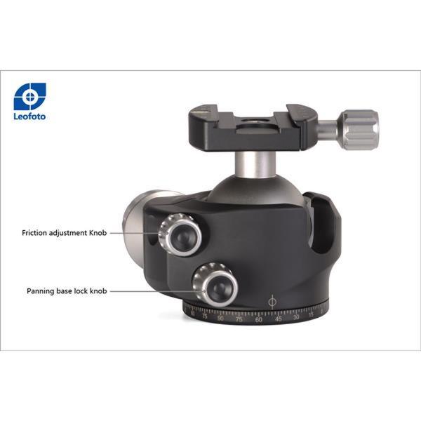 Leofoto Ball Head LH-55 + Release Plate QP-70