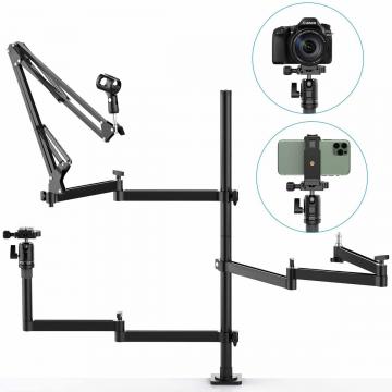 Ulanzi Broadcast Desktop Stand avec 3 bras